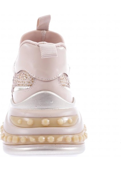 026-1-22K Kadin Kalin Taban Metal Akseusarli Taşli Sneakers Ayakkabi fırsatları