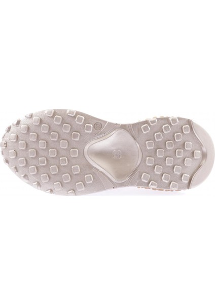 026-1-22K Kadin Kalin Taban Metal Akseusarli Taşli Sneakers Ayakkabi indirimleri