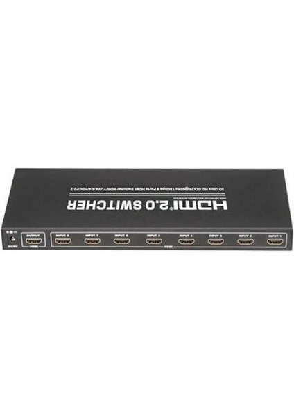 8 Port HDMI Switcher 8 Giriş 1 Çıkış HDMI Çoklayıcı