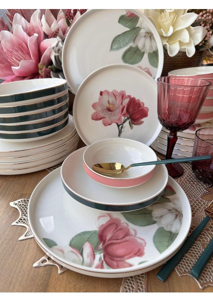 Yemek Takımı Modern Nancy 24 Parça 6 Kişilik