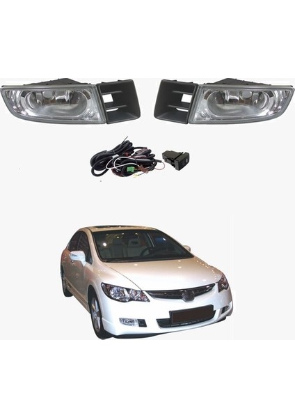 Honda Civic Fd6 Sis Farı 2006-2009