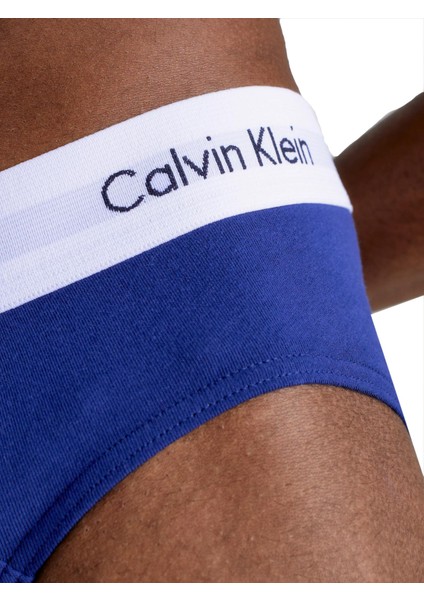 Calvin Klein Erkek 3’lü Kırmızı Lacivert Beyaz Slip