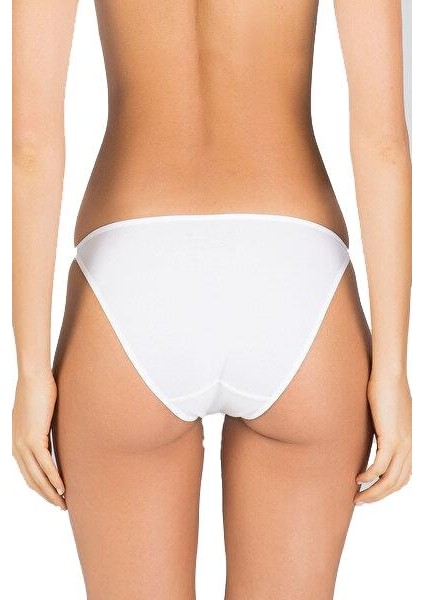 Basic Yanları Ipli 2 Li Beyaz Külot Set modelleri