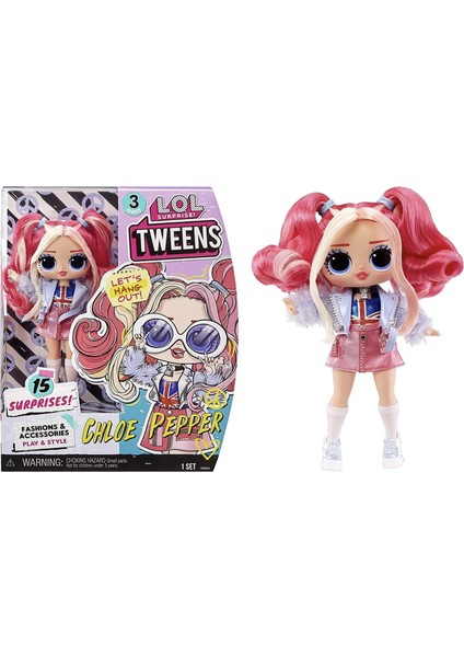 L.o.l. Surprise Tweens Chloe Pepper Seri 3 Bebeği 584056