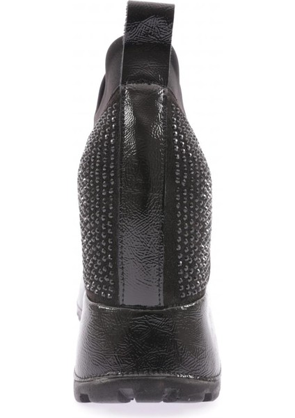 927-23Y Kadin Mega Kalin Taban Silver Taşli Sneakers Ayakkabi fırsatları