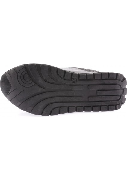 927-23Y Kadin Mega Kalin Taban Silver Taşli Sneakers Ayakkabi indirimleri