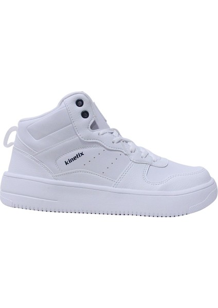 Beyaz Bağcıklı Boğazlı Basket Sneakers Spor Ayakkabı fiyatları