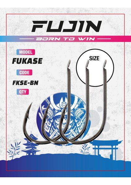 Fukase Düz Olta Kancası