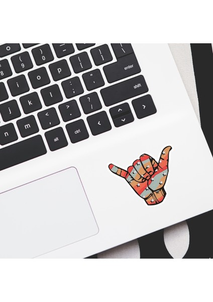Dekoratif Laptop Notebook Tablet Telefon Sticker Set 02