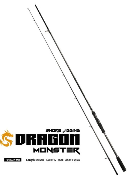 Dragon Monster 285 cm 17-75 gr Spin Kamışı