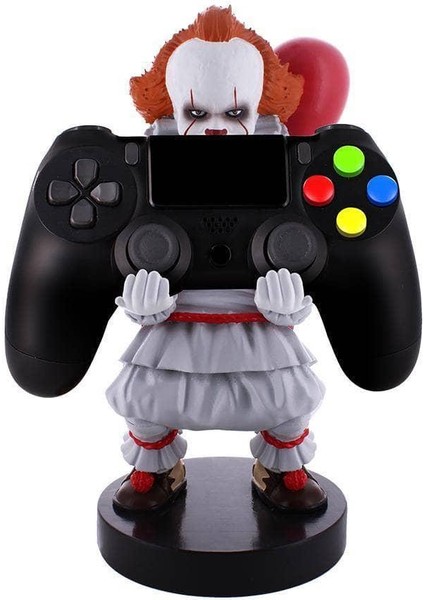 Pennywise Dualsense Dualshock Oyun Kolu Kablo Tutucu Telefon Uyumlu Cable Guys Lisanslı Orijinal