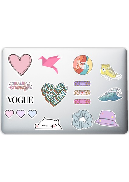 Love Dekoratif Laptop Notebook Tablet Telefon Sticker Set 03