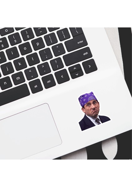 The Office Tasarımlı Laptop Notebook Tablet Telefon Sticker Set 10