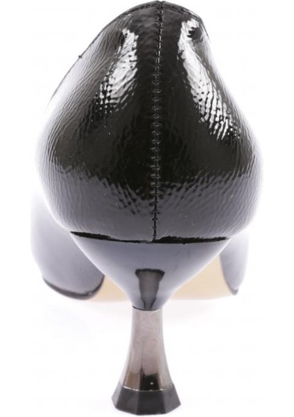 K530 Kadin Fiyonk Detayli Kisa Ince Topuklu Ayakkabi fırsatları