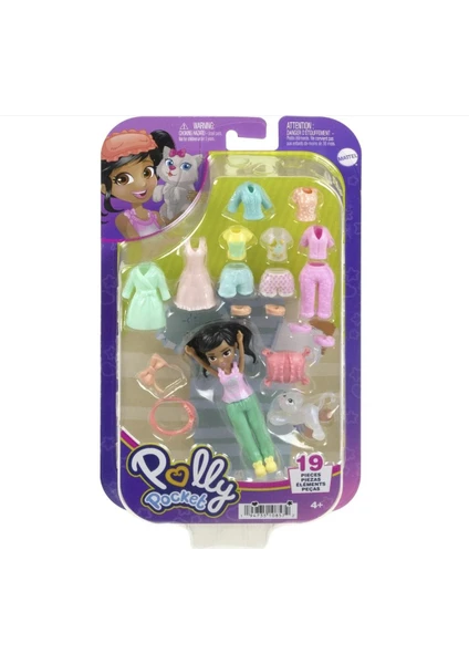 Polly Pocket Farklı Kombin Eğlencesi Oyun Setleri HKV88-HKV92