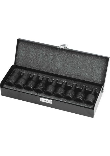 1/2" Havalı Allen Lokma Set -RAS0619 9 Parça