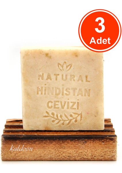 Hindistan Cevizi Yağı Sabunu El Yapımı Doğal 120 G x 3 Adet