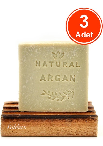 Argan Yağı Sabunu El Yapımı Doğal 120 G x 3 Adet