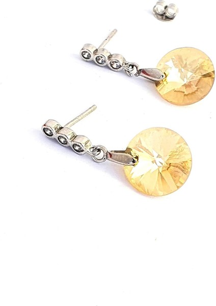 Swarovski Taşlı 925ayar Gümüş Küpe fiyatları