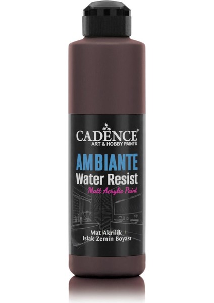 Ambıente Suya Day. Akr. Boya Aw-18 Koyu Kahve 500ML + Katalizör 20GR