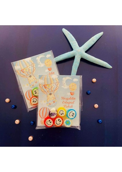 Uçan Balon Temalı Doğum Günü, Baby Shower, Mevlit Şeker Hediyesi 50 Adet