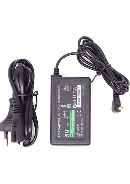 Psp Adaptör Psp 1000 Psp 2000 Psp 3000 5 Volt 2 Amper Psp Adaptör