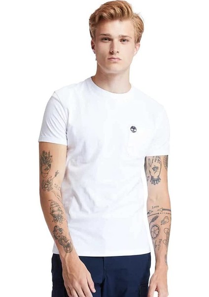 Chest Pocket Ss T-Shirt - White fiyatları