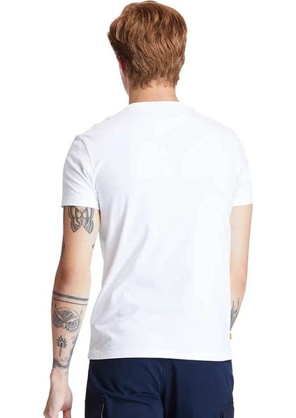 Chest Pocket Ss T-Shirt - White modelleri