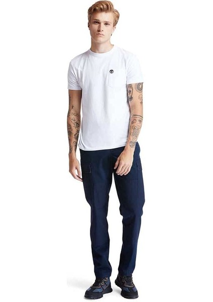 Chest Pocket Ss T-Shirt - White indirimleri