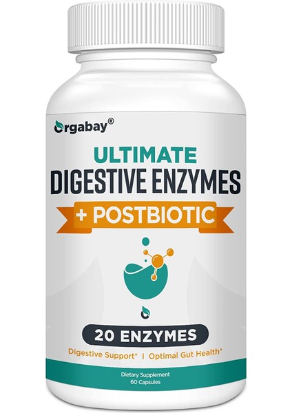 Digestive Enzymes Postbiotics With Tributyrin And 20 Digestive Enzymes Gut Colon 60 Kapsul