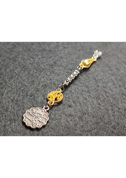 Usta İşçilikli Gümüş Kaplama Tesbih Püskülü modelleri