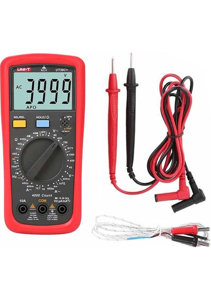 Unı-T UT39C+ Dijital Multimetre Ncv Voltmetre Ampermetre