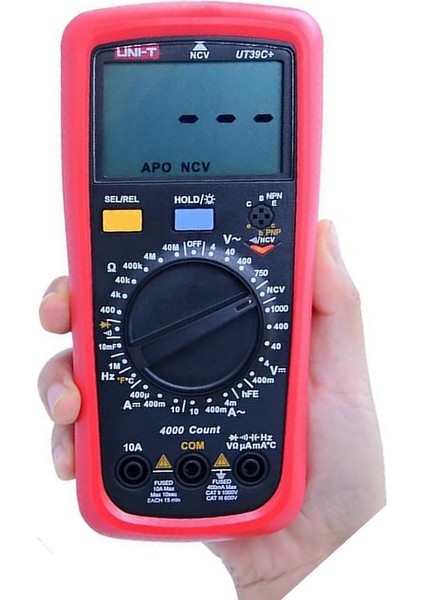 Unı-T UT39C+ Dijital Multimetre Ncv Voltmetre Ampermetre