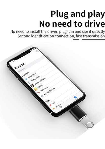 MF-OC10 Apple Lightning Otg Çevirici Adaptör