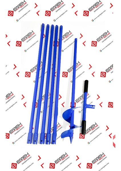 Toprak Burgusu Su Kuyusu Açma Aleti ( 20 mt ) (1 Burgu + 19 Uzatma ) fırsatları