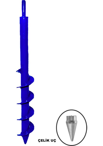 Toprak Burgu Makinesi Matkap Uçlu 30X5 Cm fırsatları