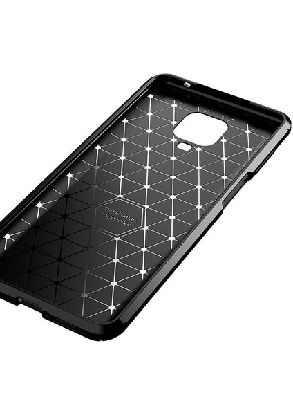 Xiaomi Redmi Note 9s Kılıf Negro Karbon Desen Silikon