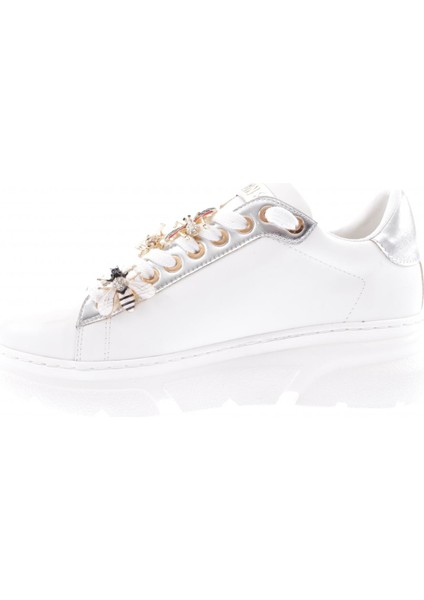 ES852-23Y Kadin Kalin Taban Ari Tokali Sneakers Ayakkabi modelleri