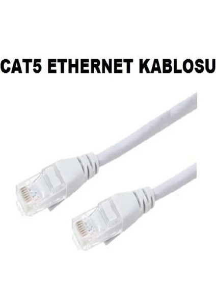 1m Cat5 Utp Ethernet Kablosu (3 lü Paket)