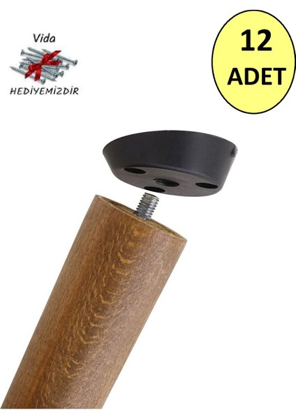 Mobilya Masa Sehpa Ayağı Bağlantı Aparatı Açılı Dereceli Ayak Tabanı Siyah