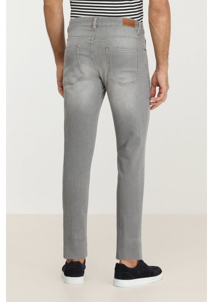 Erkek Slim Fit Denim Pamuk Karışımlı Pantolon fırsatları