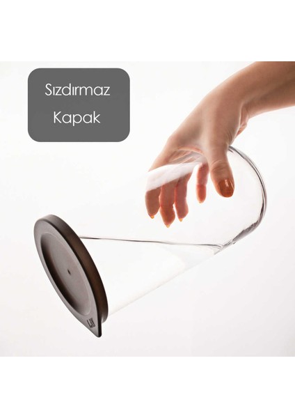 Duo Sızdırmaz Kapaklı 1000 cc 3 Adet Saklama Kabı Kavanoz Seti fiyatları