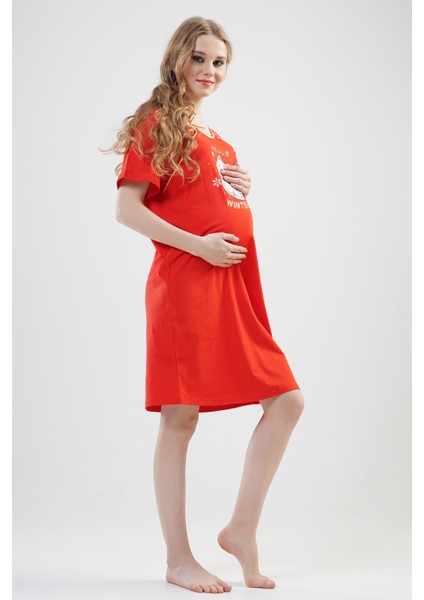 Kadın P.suprem Cıft Patlı Kısa Kol Hamıle Tunık indirimleri