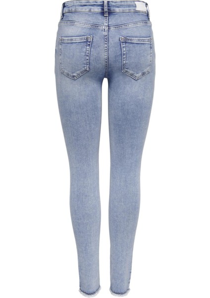 15263454-22K Onlblush Mıd Sk Ank Raw Dnm REA694 Noos Kadın Jeans Pantolon fiyatları