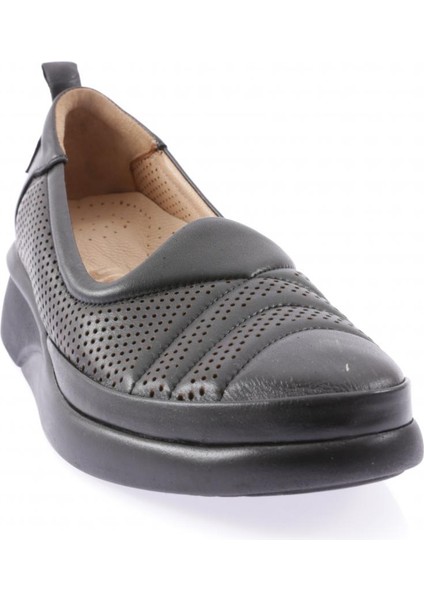 5509-23Y Kadin Kalin Taban Lazerli Comfort Ayakkabi