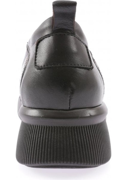 5509-23Y Kadin Kalin Taban Lazerli Comfort Ayakkabi
