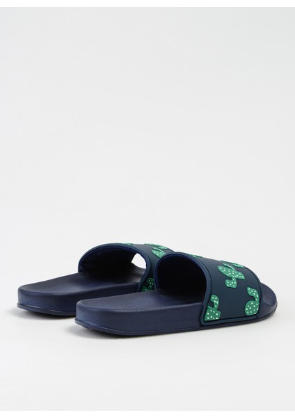 Lacivert Erkek Terlik Cactus modelleri