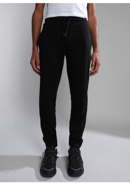 Lastikli Paça Siyah Erkek Çocuk Eşofman Altı NP0A4HK60411 K Malıs fiyatları