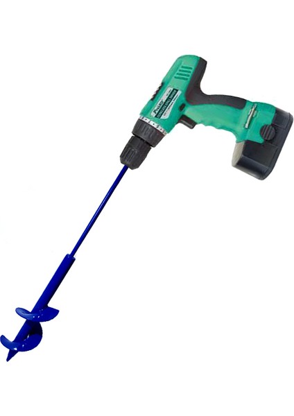 Toprak Burgu Makinesi Matkap Uçlu 60X10 Cm