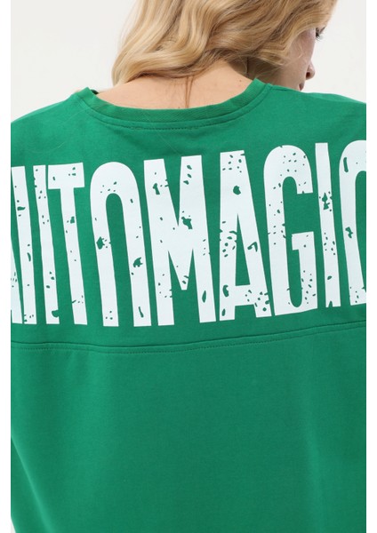 Kadın Baskılı Şortlu Takım Fuşya Renk indirimleri